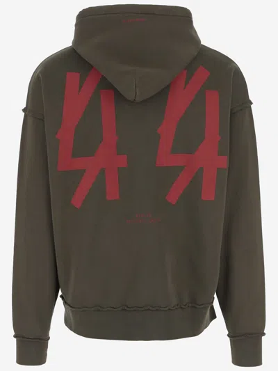 44 Label Group Faded Green Hoodie In Green