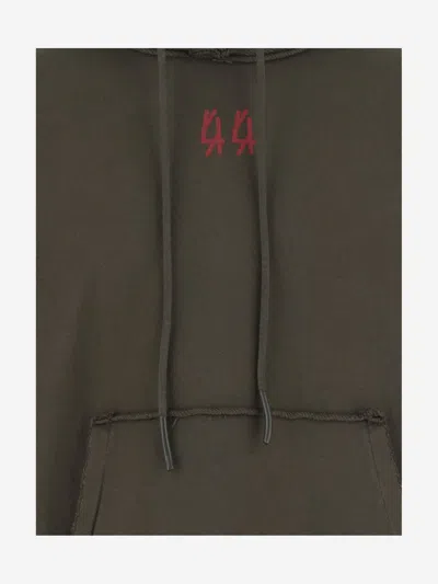 44 Label Group Faded Green Hoodie In Green