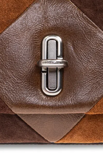 Marc Jacobs Large Rectangular Shoulder Bag Handles In Brown