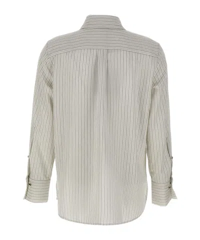 Marella Stripe-pattern Shirt In Neutral