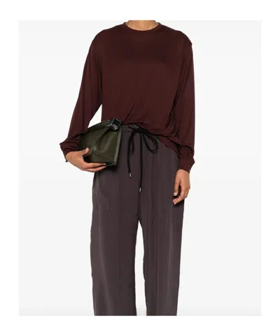 Studio Nicholson Sweaters Red In Brown