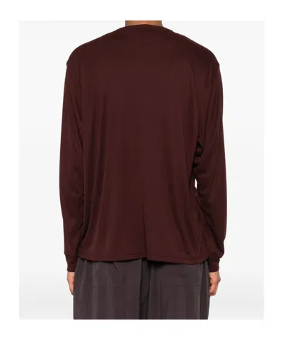 Studio Nicholson Sweaters Red In Brown