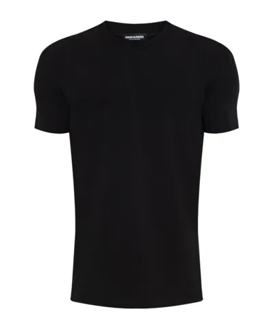Dsquared2 Dsquared Black Cotton T Shirt Set In Black