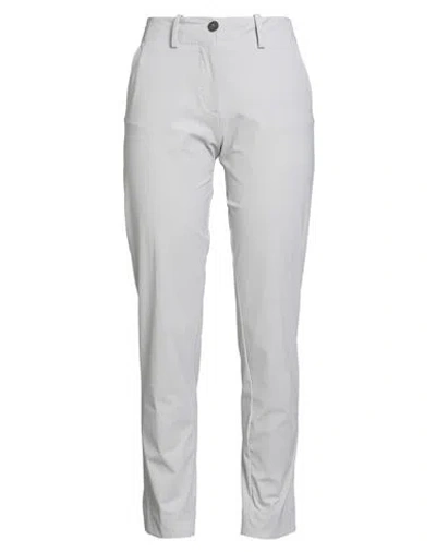Rrd Woman Pants Light Grey Size 12 Polyamide, Elastane In Gray