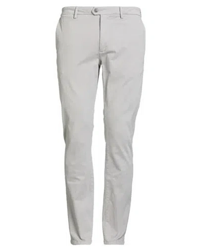 Teleria Zed Man Pants Light Grey Size 31 Cotton, Elastane In Gray