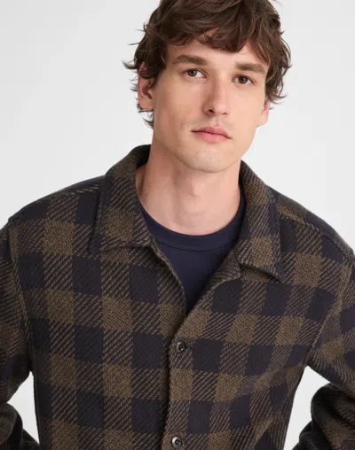 Madewell Chunky Twill Jacket In Brown