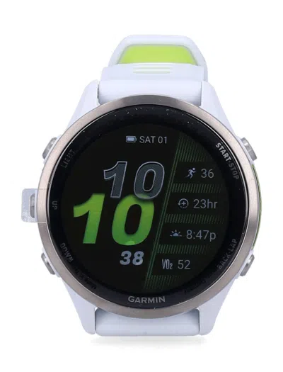 Garmin Forerunner® 970 – Premium Amoled Gps Running & Triathlon Smartwatch In White