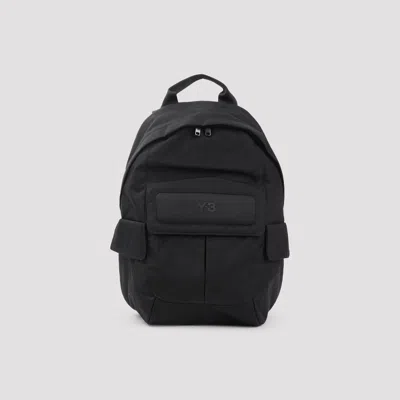 Y-3 Backpack With Flap Pocket In Black