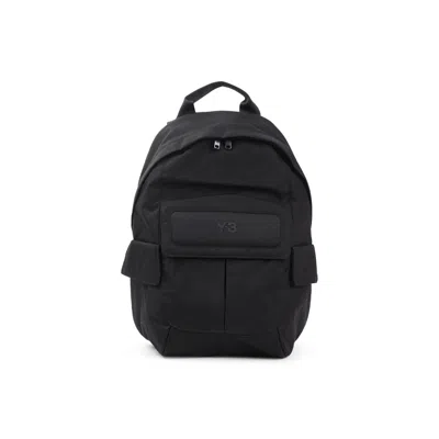 Y-3 Backpack With Flap Pocket In Black