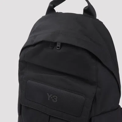 Y-3 Backpack With Flap Pocket In Black