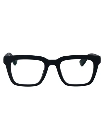 Mykita Md34-indigo Clear Steel Glasses In Black