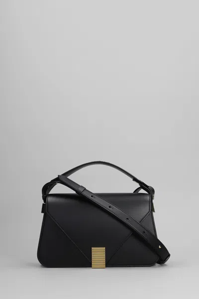 Lanvin Concerto Shoulder Bag In Black Leather