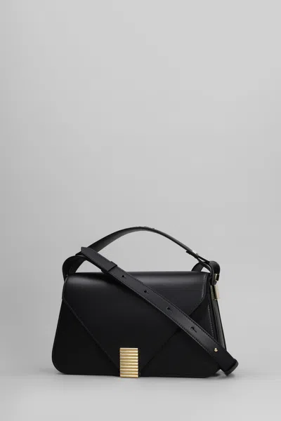 Lanvin Concerto Shoulder Bag In Black Leather