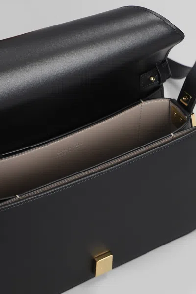 Lanvin Concerto Shoulder Bag In Black Leather