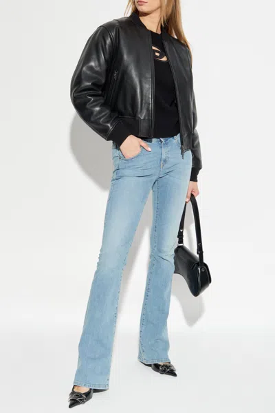 Diesel Canada Goose Canada Goose Black Quilted Zip-up Jacket In Black