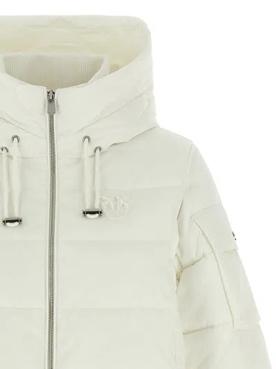 Pinko 'crusca' Down Jacket In White