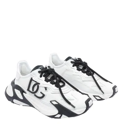 Dolce & Gabbana Sneaker Day Faster Black And White In Black