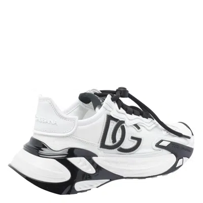 Dolce & Gabbana Sneaker Day Faster Black And White In Black