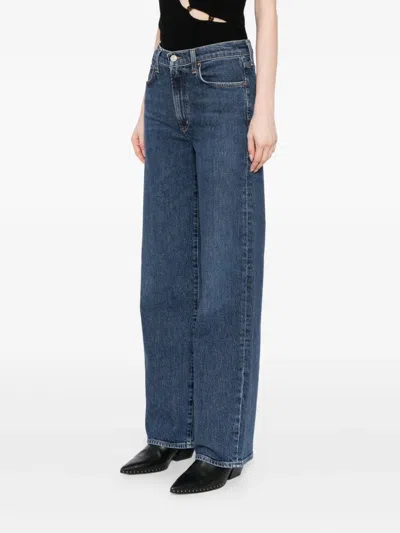 Agolde Harper Jeans In Blue