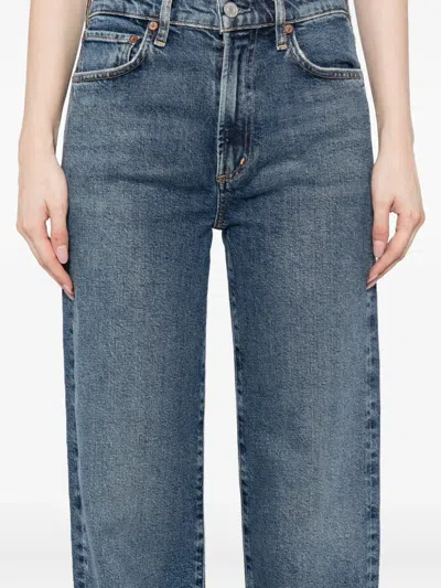 Agolde Harper Jeans In Blue