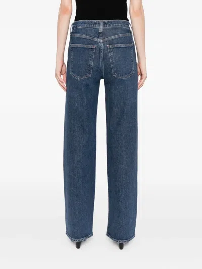 Agolde Harper Jeans In Blue