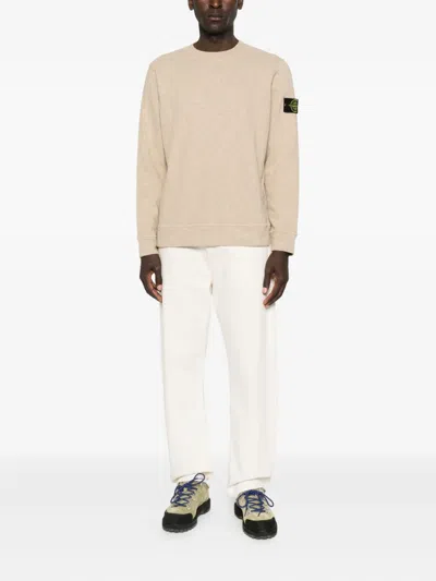 Stone Island 5100036 Soft Organic Cotton In Neutral