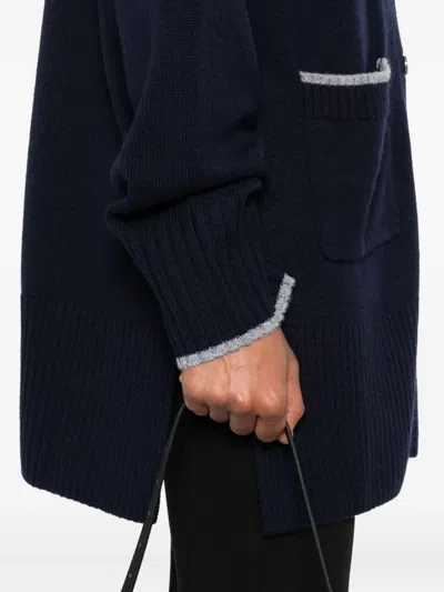 Pinko `tasmania` Cardigan In Blue