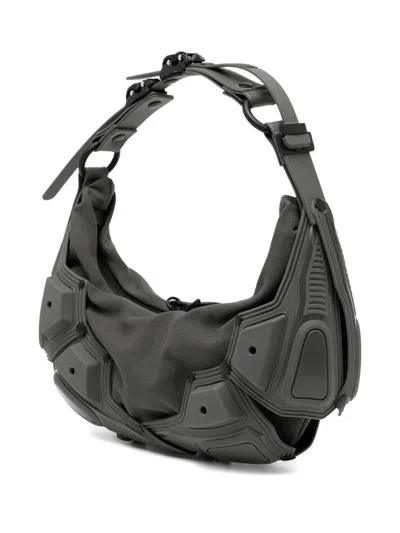 Innerraum Small Object M02 Half Moon Shoulder Bag In Gray