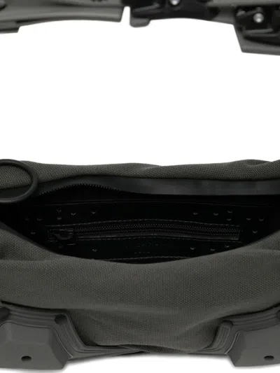 Innerraum Small Object M02 Half Moon Shoulder Bag In Gray