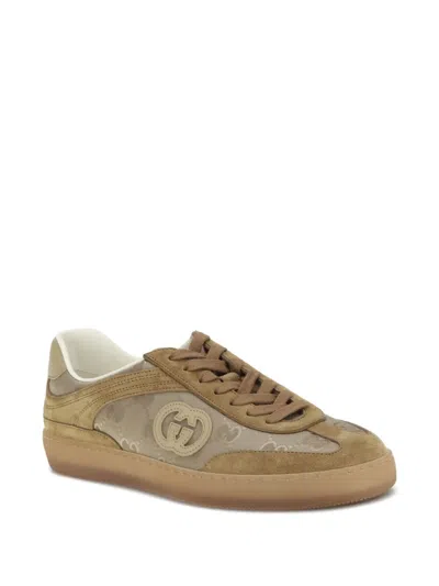 Gucci G75 Sneakers In Brown