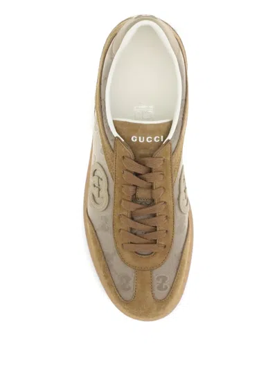 Gucci G75 Sneakers In Brown