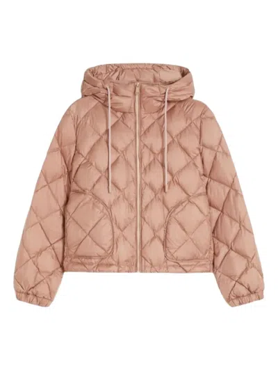 Weekend Max Mara Eris Quilted Jacket Rose In Pink