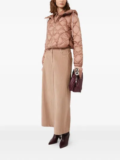 Weekend Max Mara Eris Quilted Jacket Rose In Pink