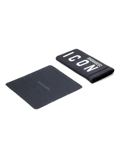 Dsquared2 Icon Rectangular Sunglasses In White