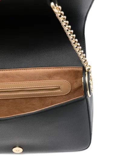 Love Moschino Shoulder Bag With Logo In Black