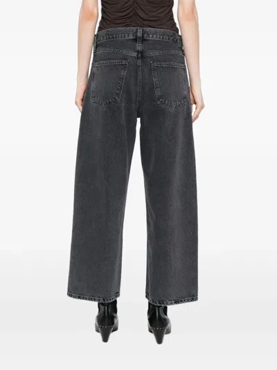 Agolde Arc Jeans In Black