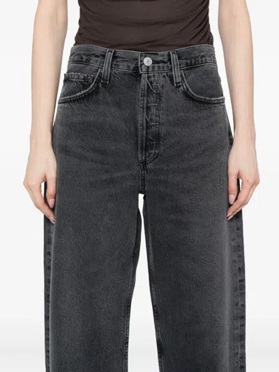 Agolde Arc Jeans In Black