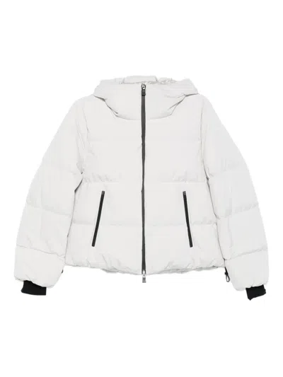 Herno Short Down Jacket 2layers Clothing In White