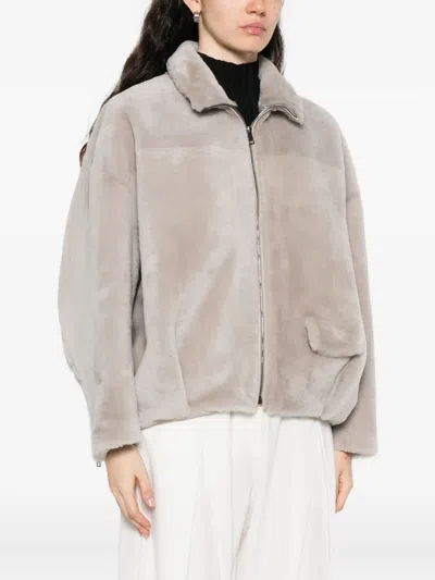 Simonetta Ravizza Zip-front Pocket Jacket In Multi