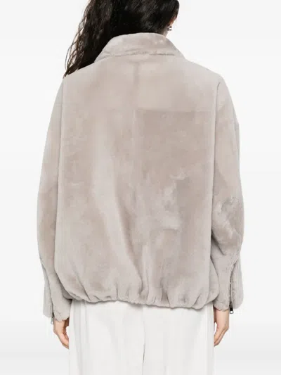 Simonetta Ravizza Zip-front Pocket Jacket In Multi