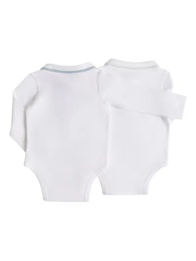 Brunello Cucinelli Polo-neck Bodysuit Set In White