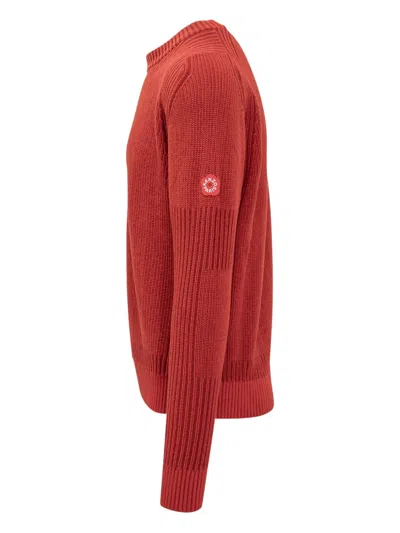Kenzo Red Knitted Regular Sweaters In Red