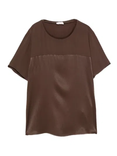 Liu •jo Liu Jo Shirts In Brown
