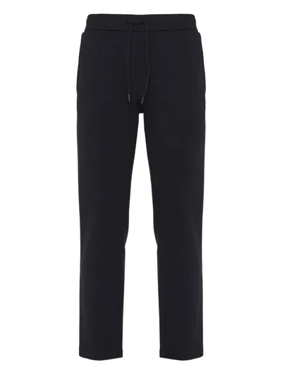 Paul & Shark Drawstring-waist Trousers In Black