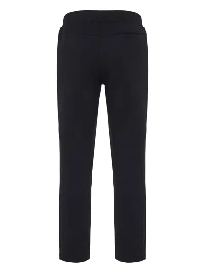 Paul & Shark Drawstring-waist Trousers In Black