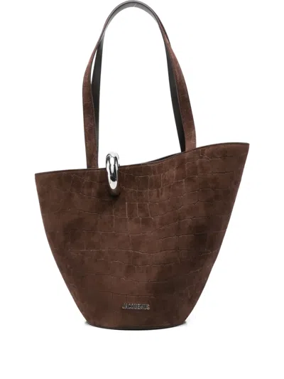 Jacquemus The Bambola Tote Bag In Brown