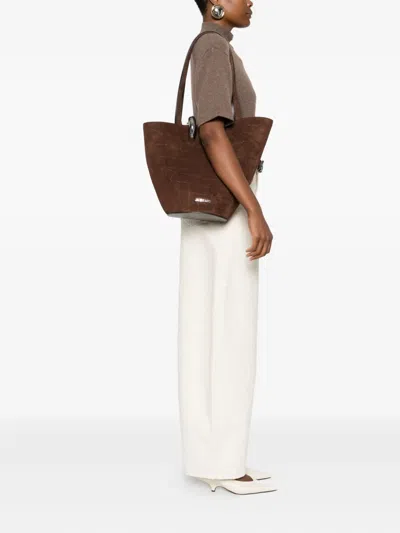 Jacquemus The Bambola Tote Bag In Brown