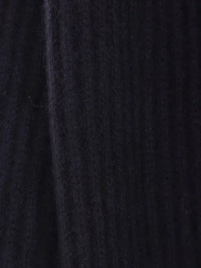 Dušan Ribbed Turtleneck Sweater In Brown