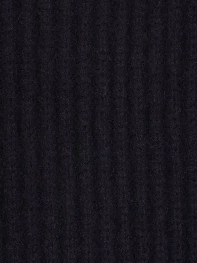 Dušan Ribbed Turtleneck Sweater In Brown