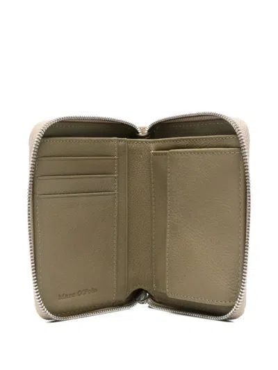 环绕式拉链皮质钱包